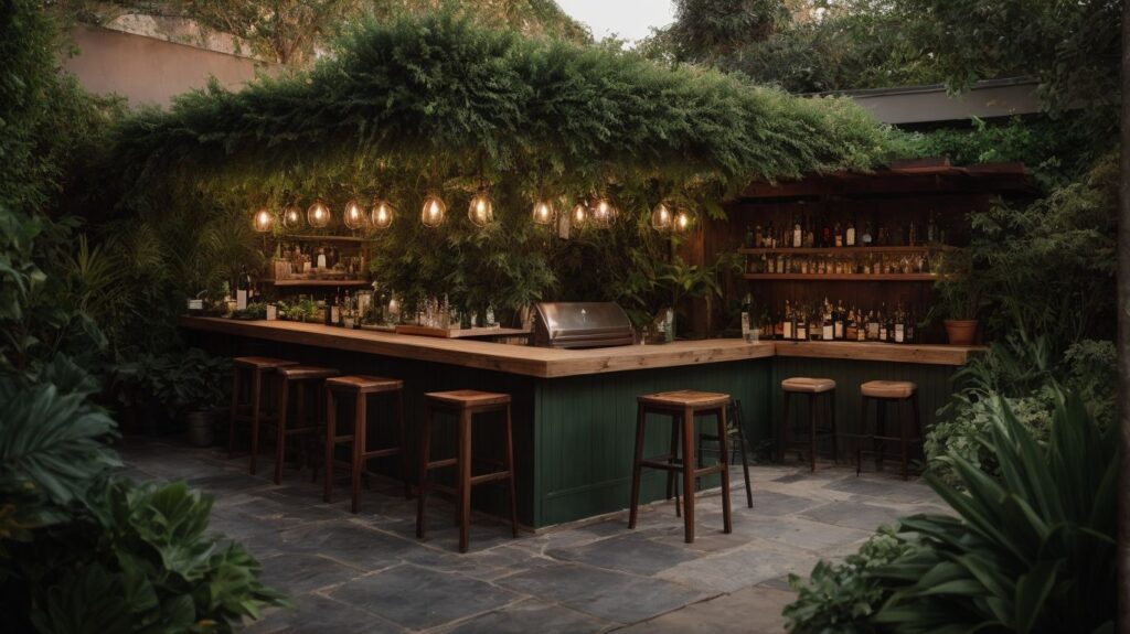 Garden Bar Ideas: Creating an Outdoor Entertainment Space